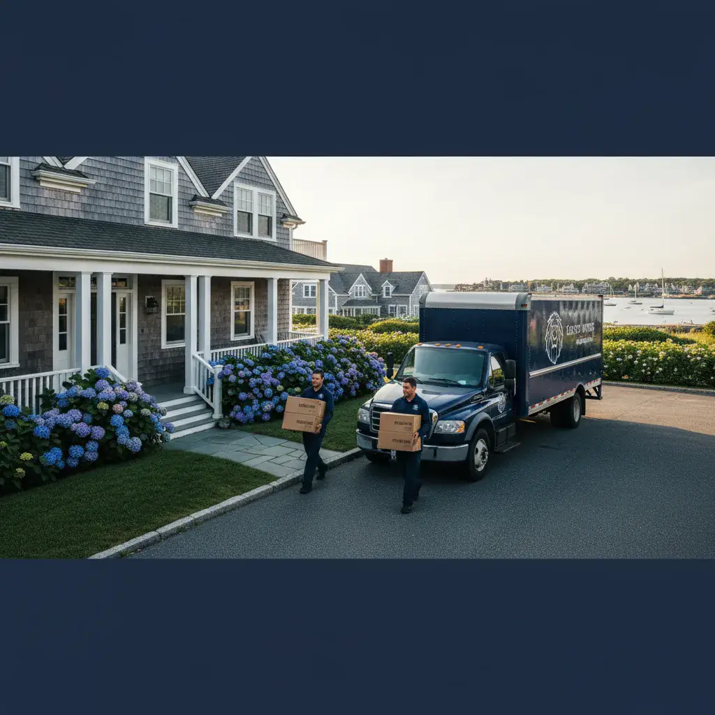 Eastside Movers crew at work in Massachusetts