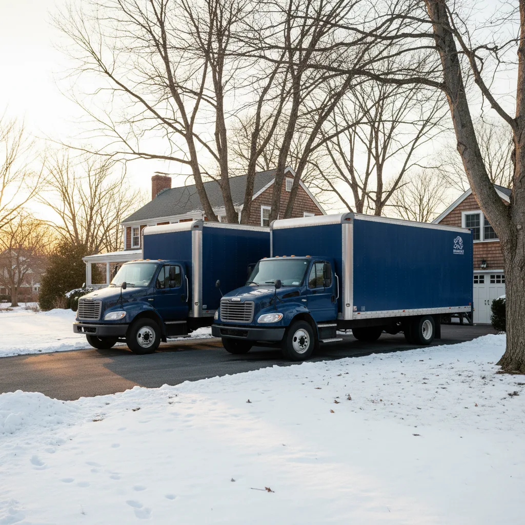 Eastside Movers moving truck fleet